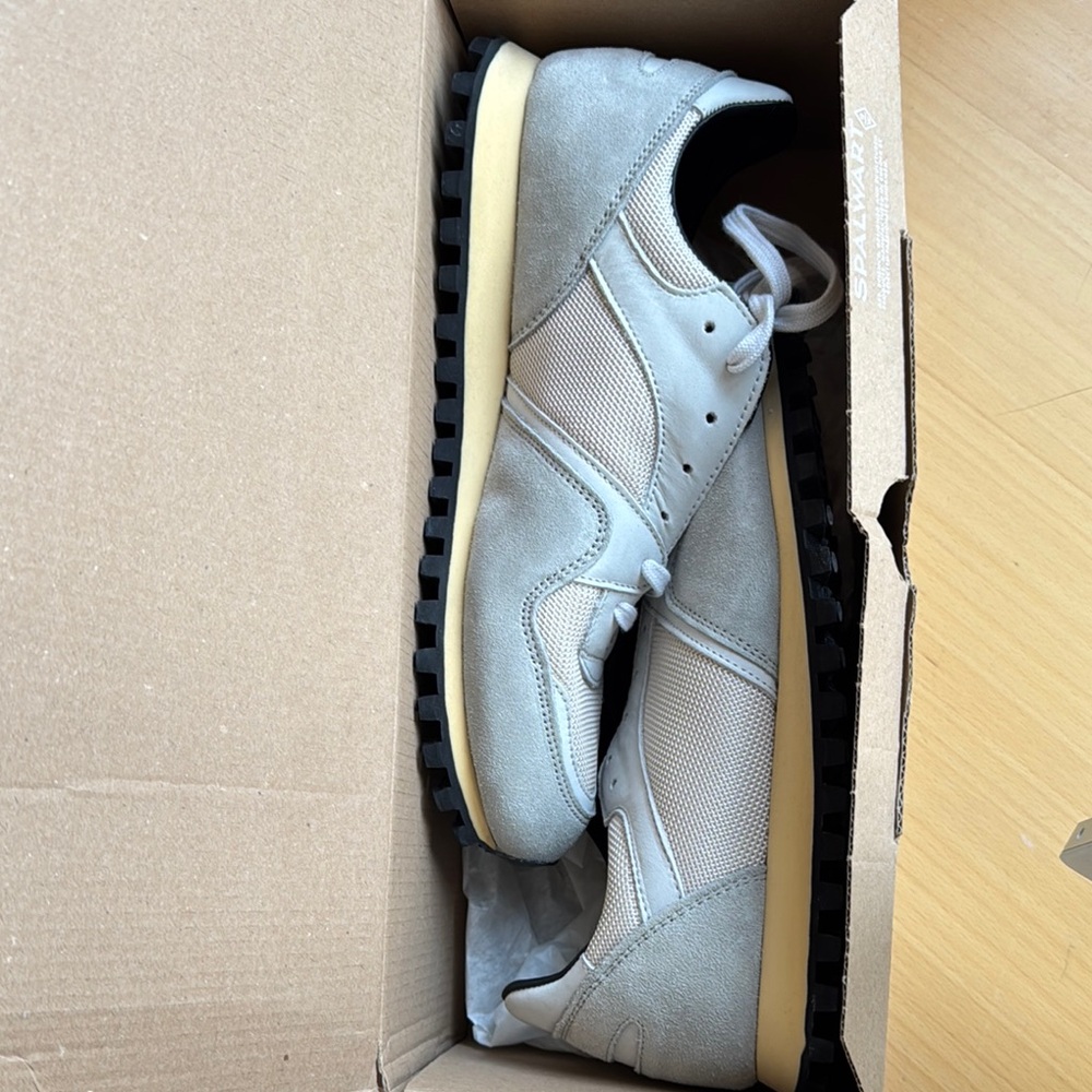 Spalwart Light Gray Sneakers NWT
